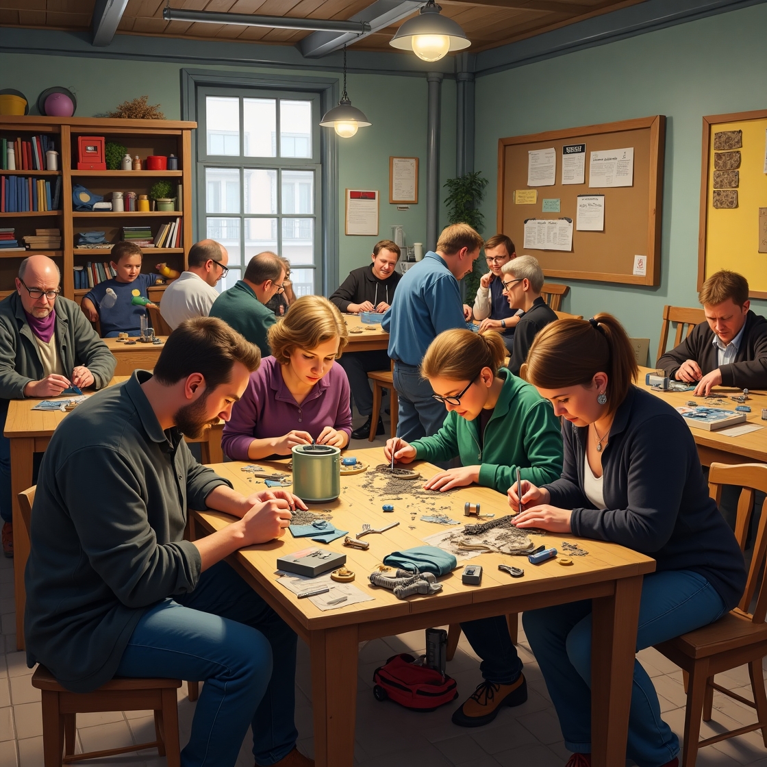 Repair Cafe sfeerbeeld